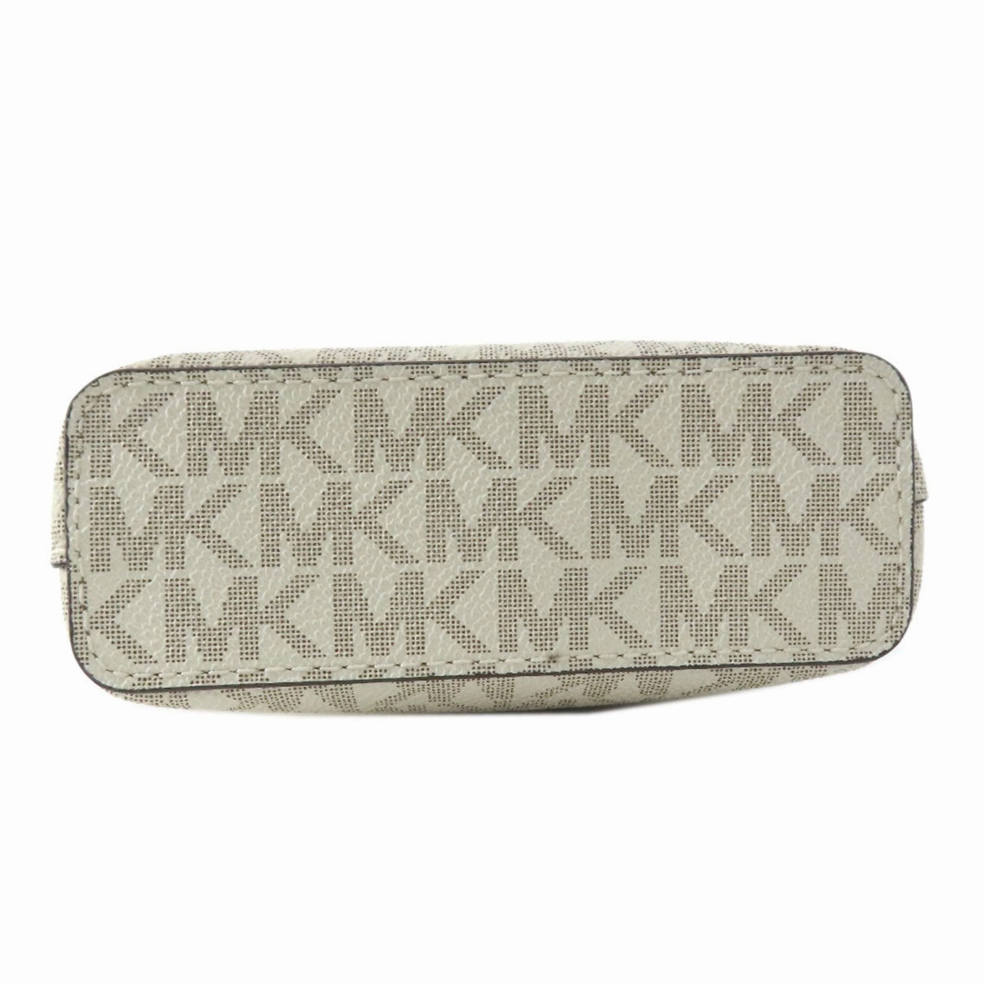 Michael Kors   Coated Canvas Leather Pochette Shoulder Bag (Pre-Owned)