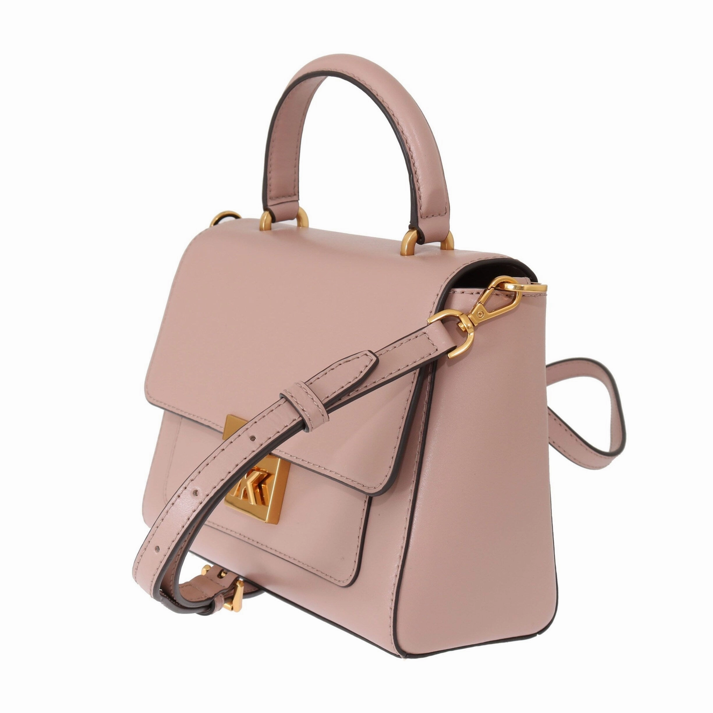 Michael Kors Elegant Pink Leather Mindy Shoulder Women's Bag