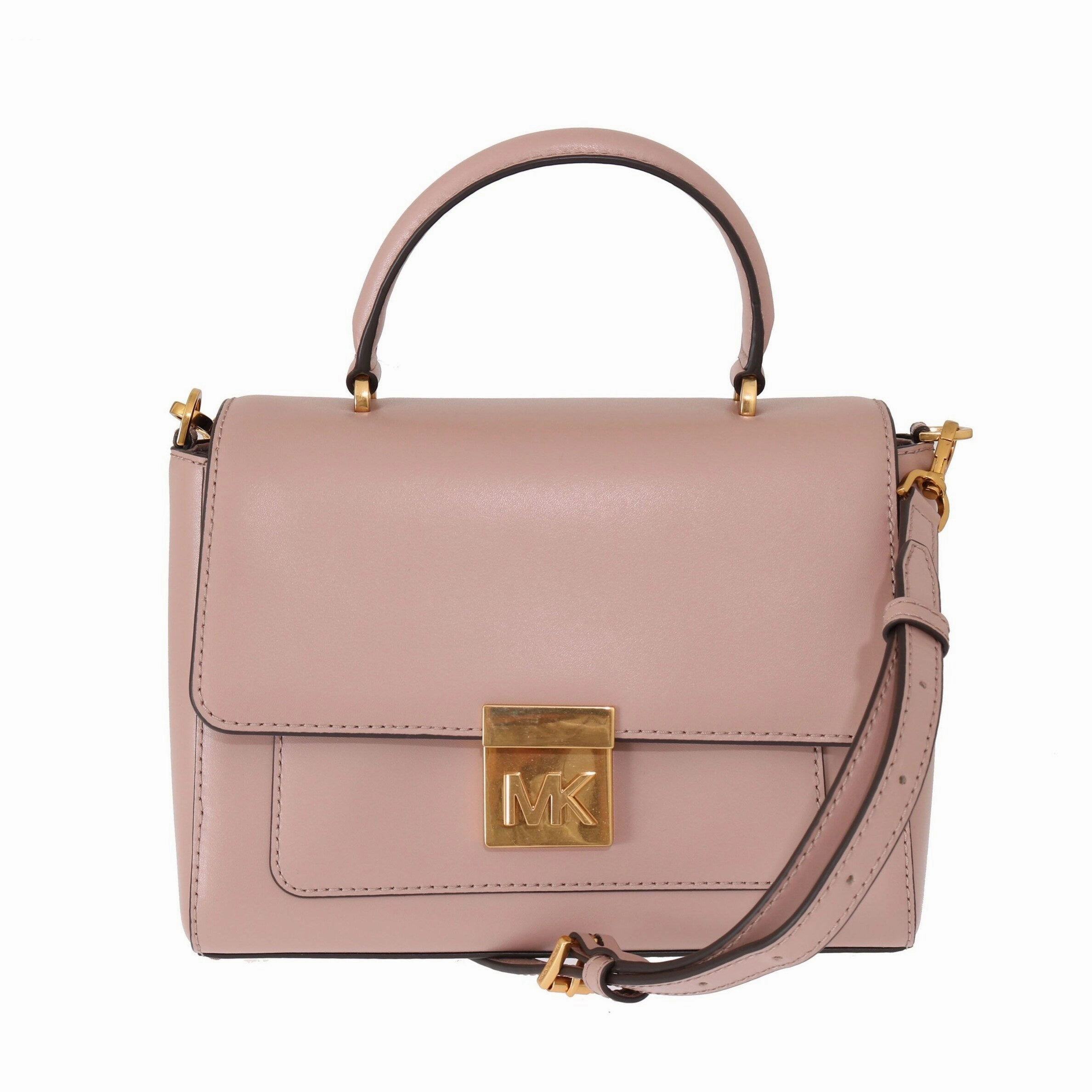 Michael Kors Elegant Pink Leather Mindy Shoulder Women's Bag
