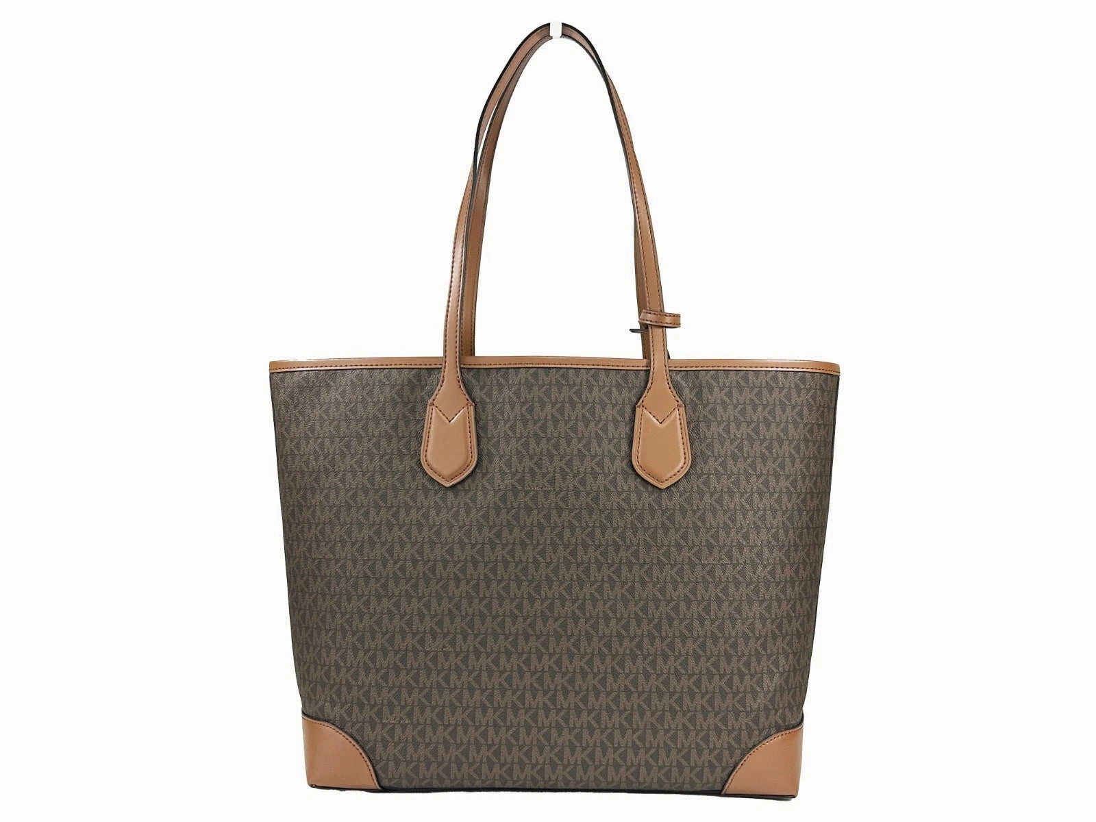 Michael Kors Eva Large Stripe Travel Tote Bag Plus Pouch Women's