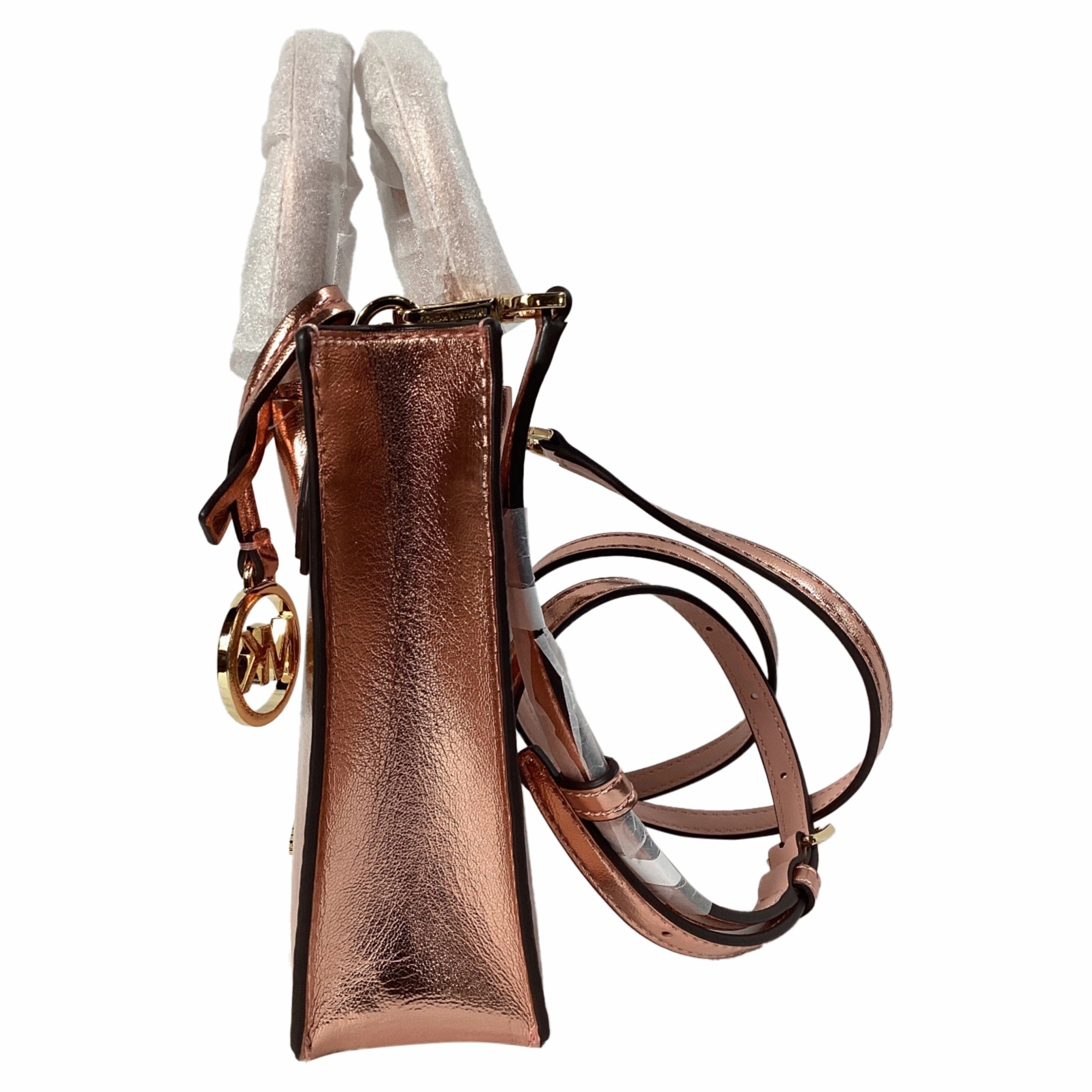 Michael Kors Mercer XS Hand Bag in Prim Rose Leather