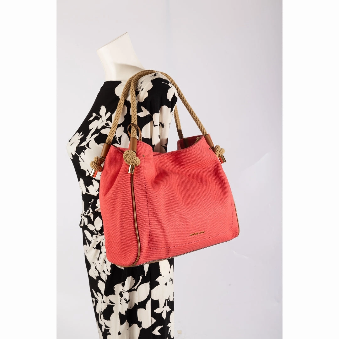 Michael Kors Natural Isla Large Shoulder Bag