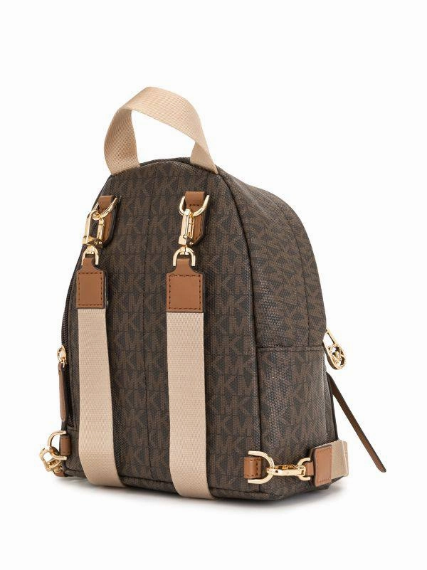 Michael Kors Small Rhea Monogram print backpack