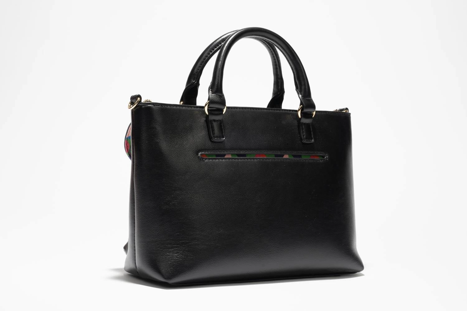 Mid Tote In Black