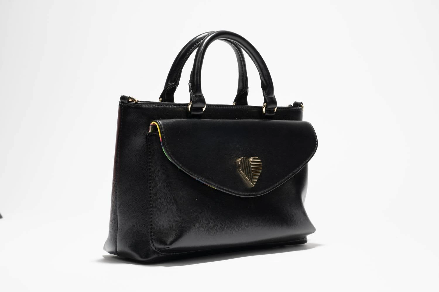 Mid Tote In Black
