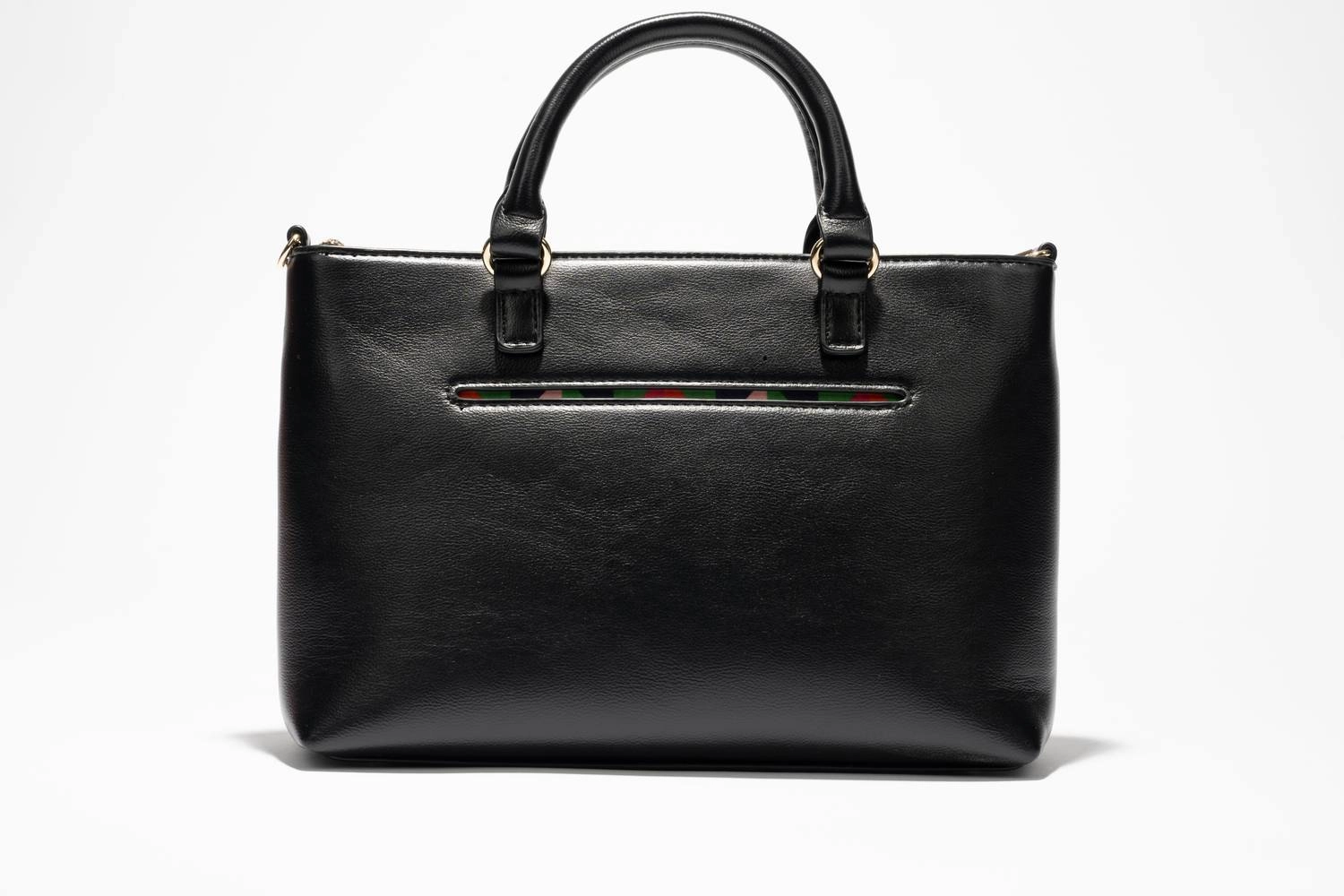 Mid Tote In Black