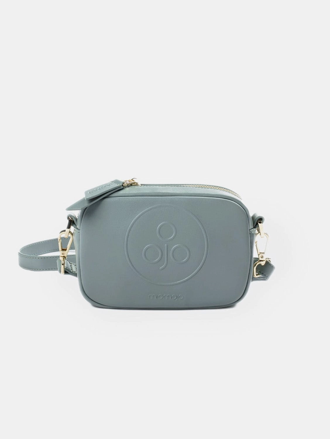 Mimi Mini Recycled Vegan Leather Crossbody Bag | Blue