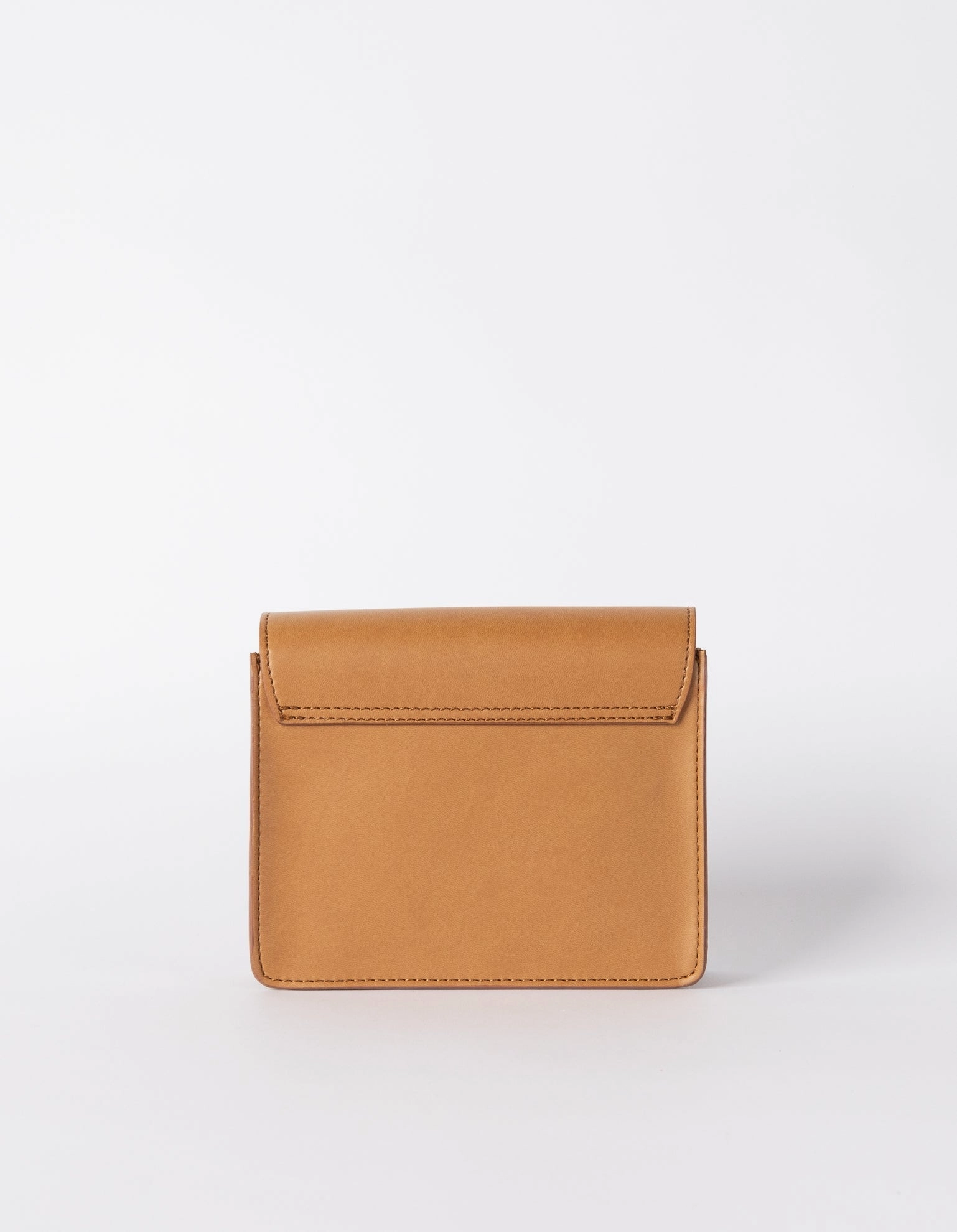 Mini Audrey Apple Leather Vegan Crossbody | Brown
