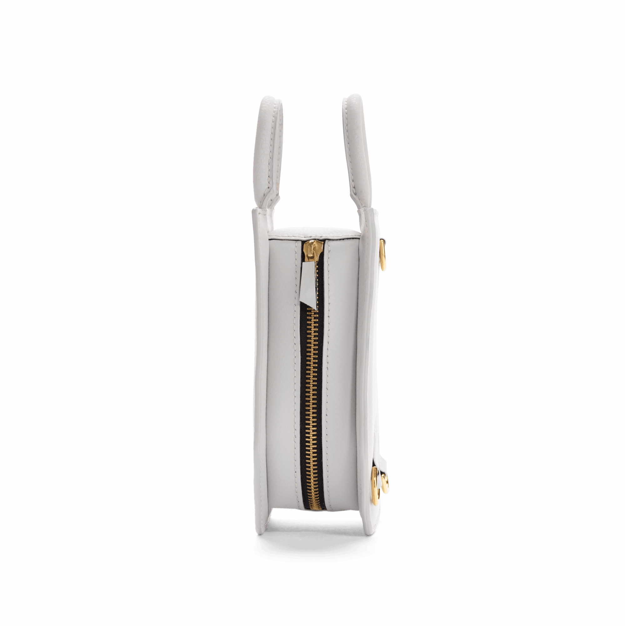 Mini Elay MIRUM Leather Crossbody Bag | White