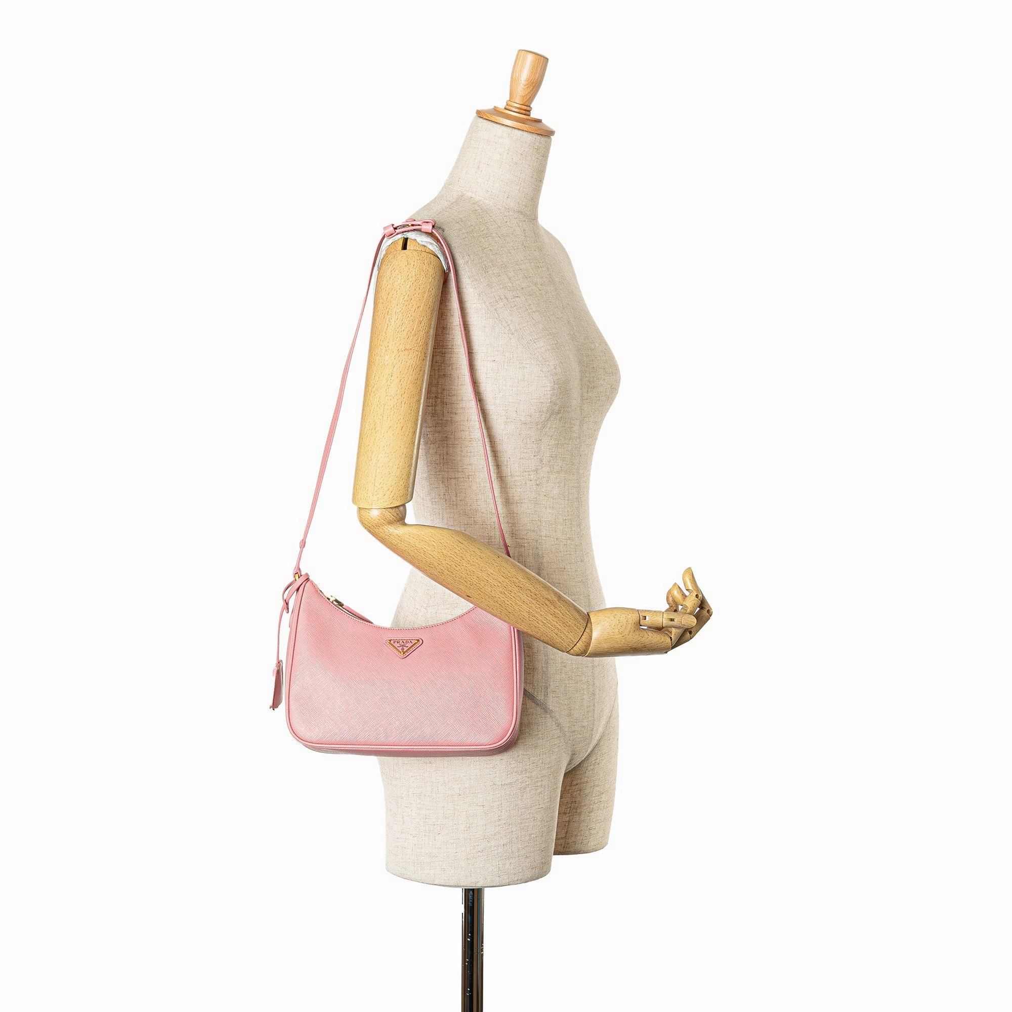 Mini Saffiano Re Edition Shoulder Bag