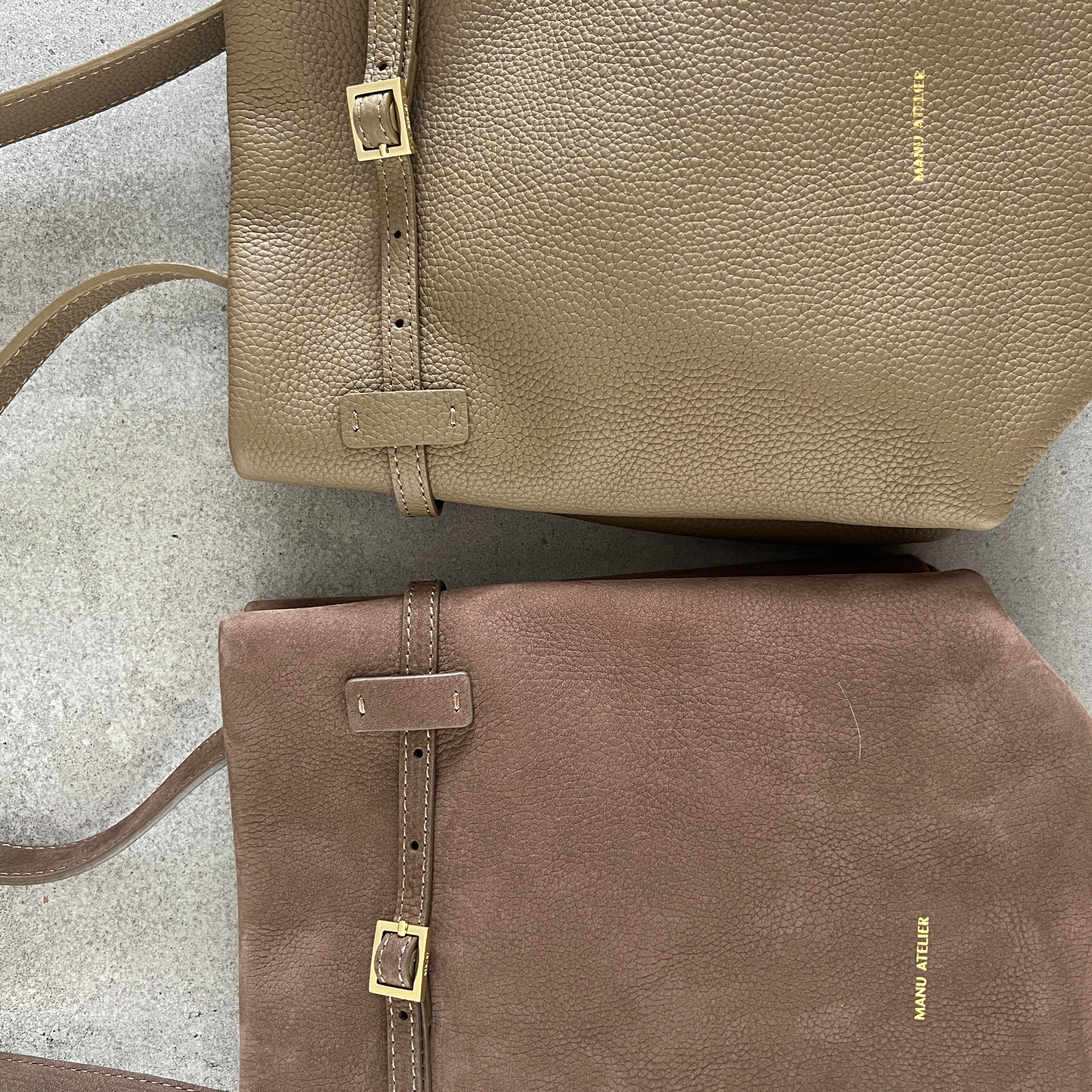 Mini Tote du Jour, Grained Etoupe