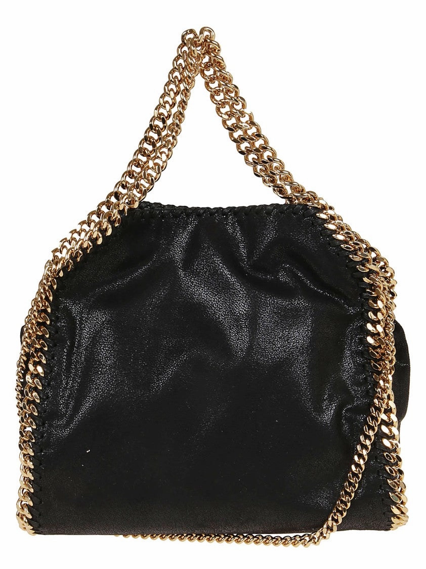 Mini Tote Eco Shaggy Deer W/Gold Color Chain