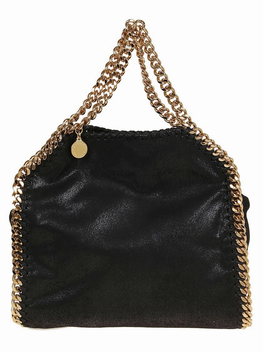 Mini Tote Eco Shaggy Deer W/Gold Color Chain