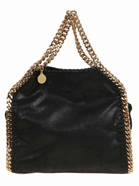 Mini Tote Eco Shaggy Deer W/Gold Color Chain