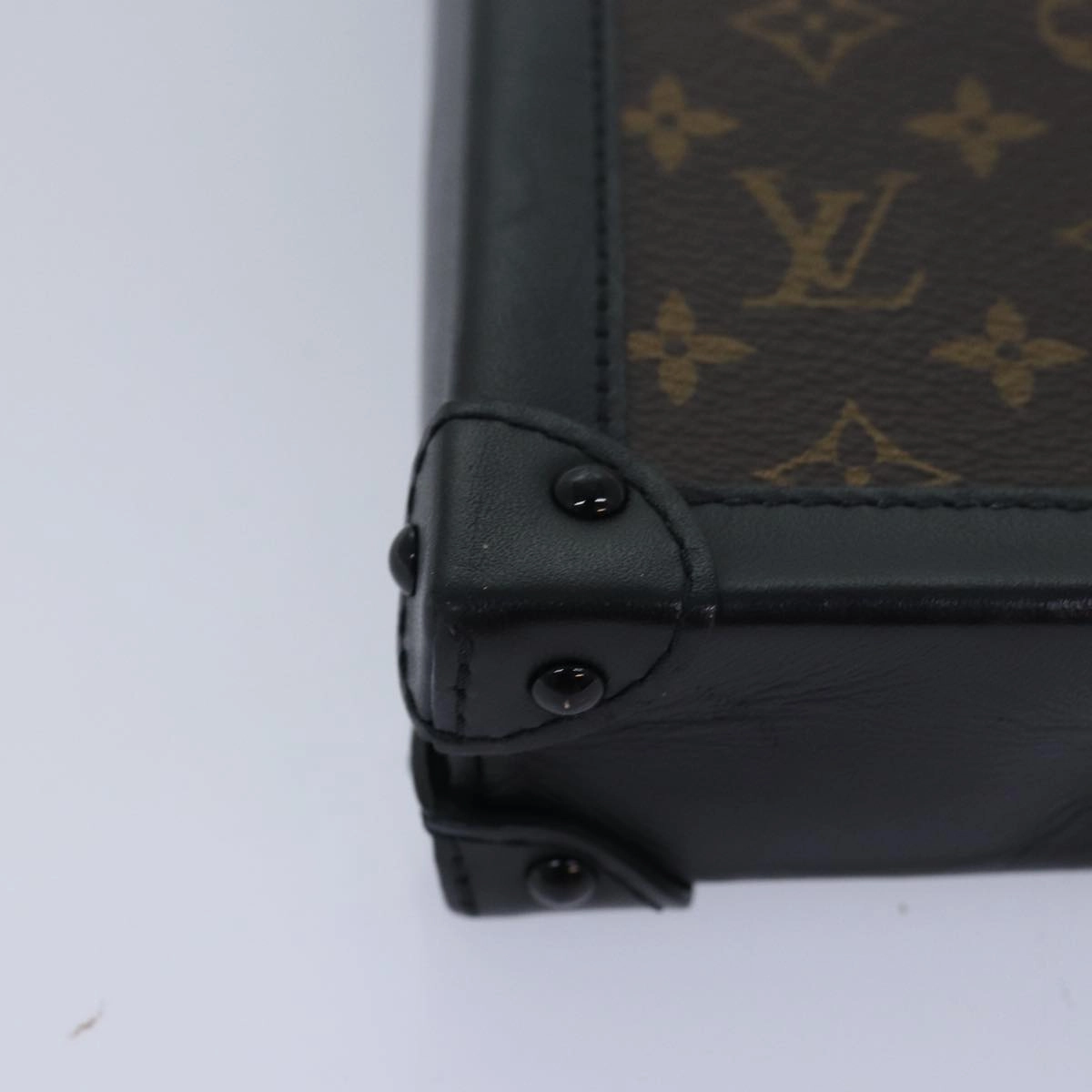 Mini Trunk Monogram Canvas Shoulder Bag