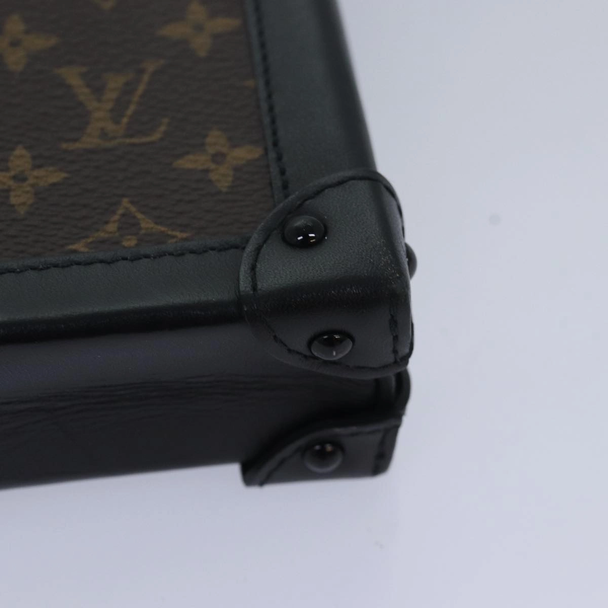 Mini Trunk Monogram Canvas Shoulder Bag