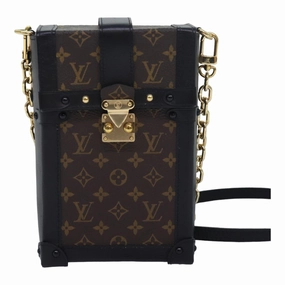 Mini Trunk Monogram Canvas Shoulder Bag