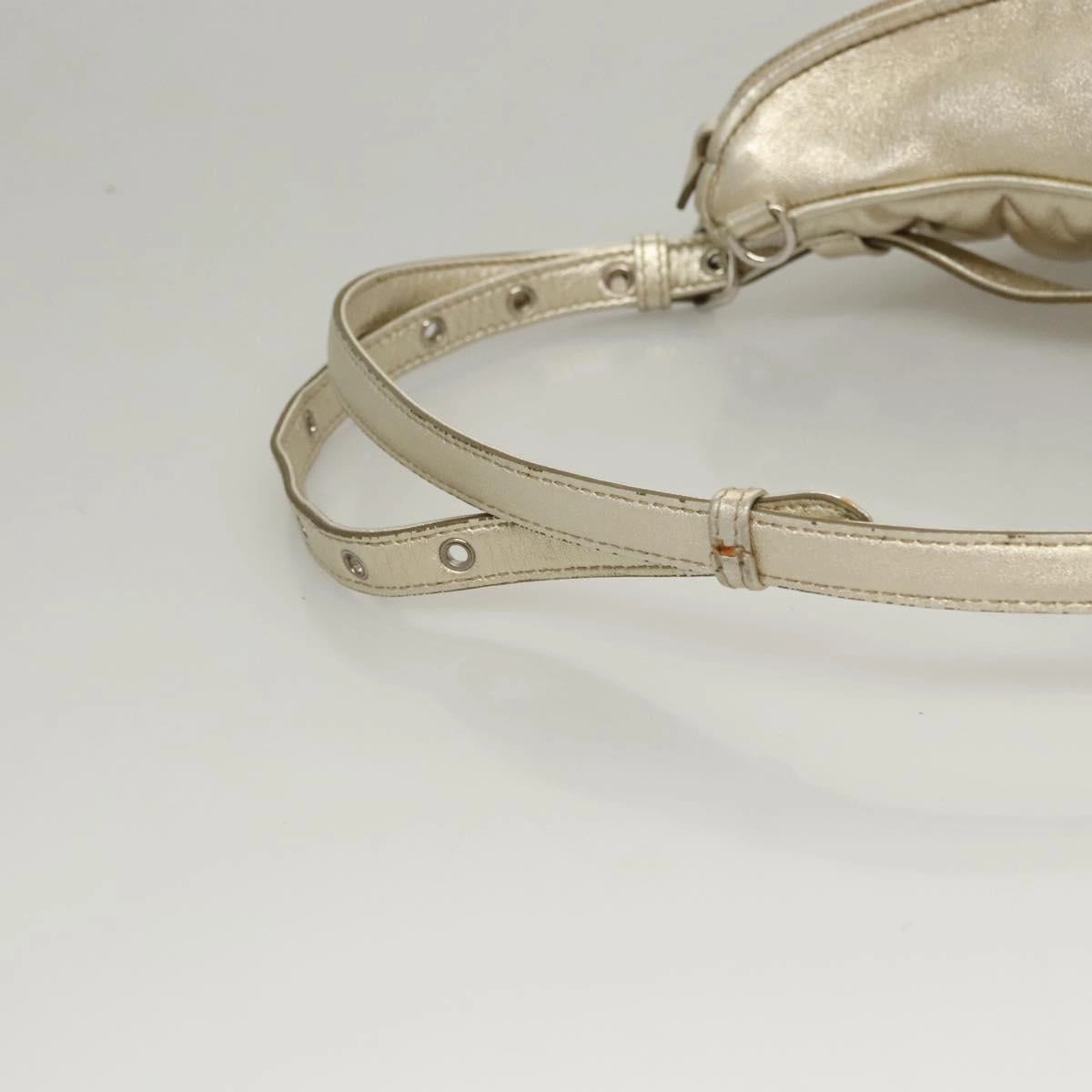 Miu Miu Matelass Leather Shoulder Bag (Pre-Owned)