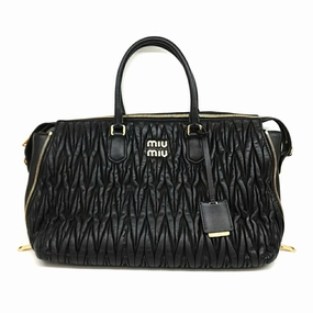 Miu Miu Matrace Tote And Shoulder Bag