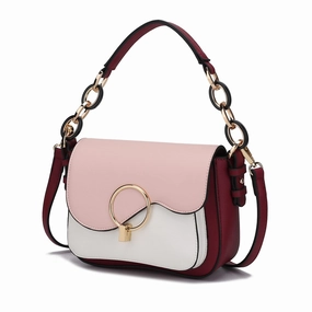 MKF Collection Fantasia Solid Crossbody Bag by Mia K.