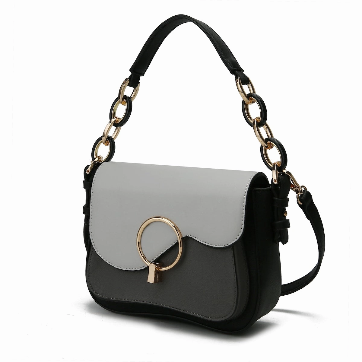 MKF Collection Fantasia Solid Crossbody Bag by Mia K.