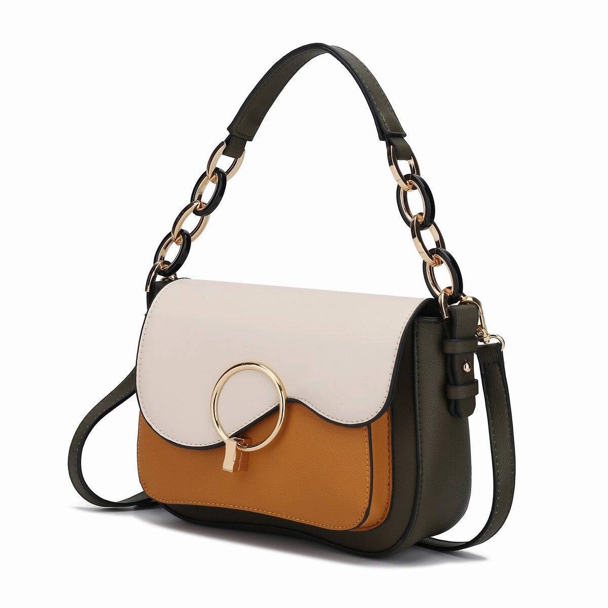 MKF Collection Fantasia Solid Crossbody Bag by Mia K.