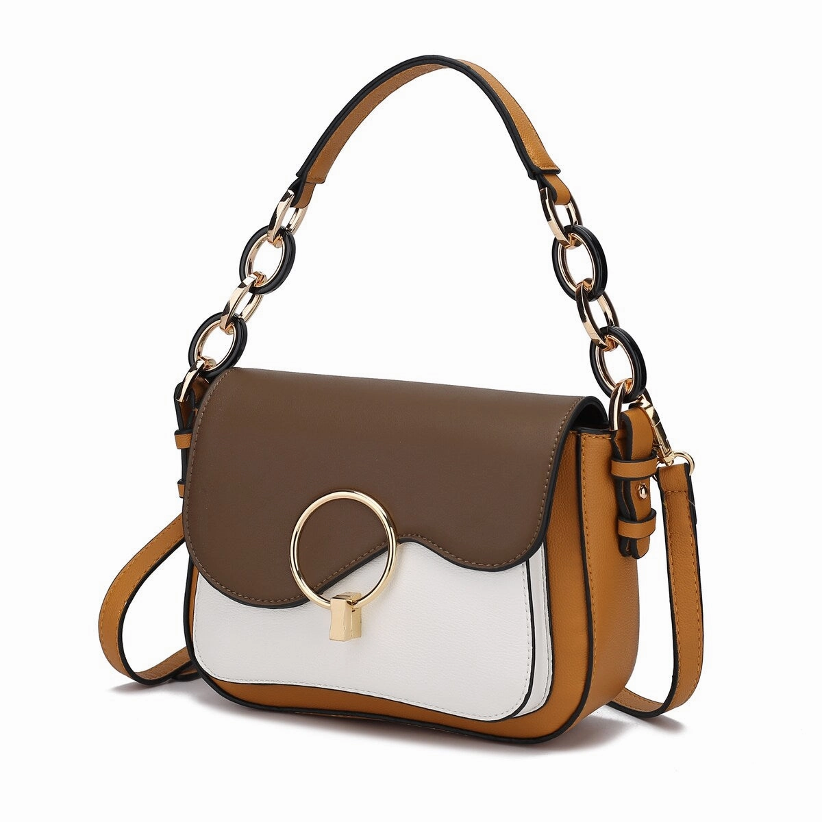 MKF Collection Fantasia Solid Crossbody Bag by Mia K.