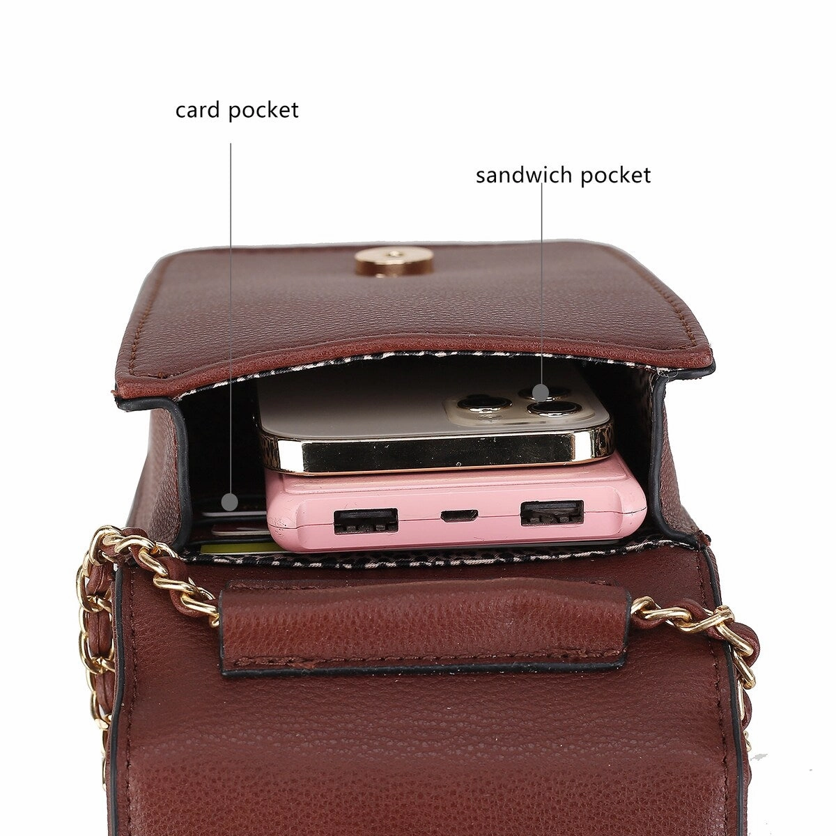 MKF Collection Gemma Crossbody Bag by Mia K