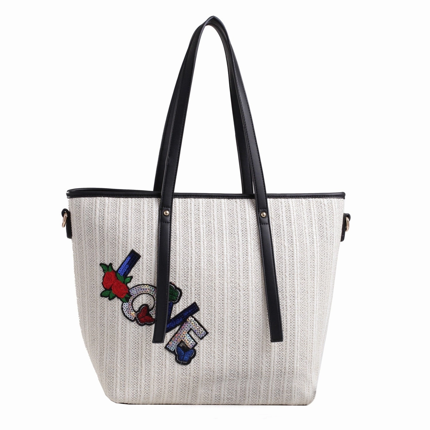 MKF Collection Hampton Woven Beach Tote Bag By Mia K.