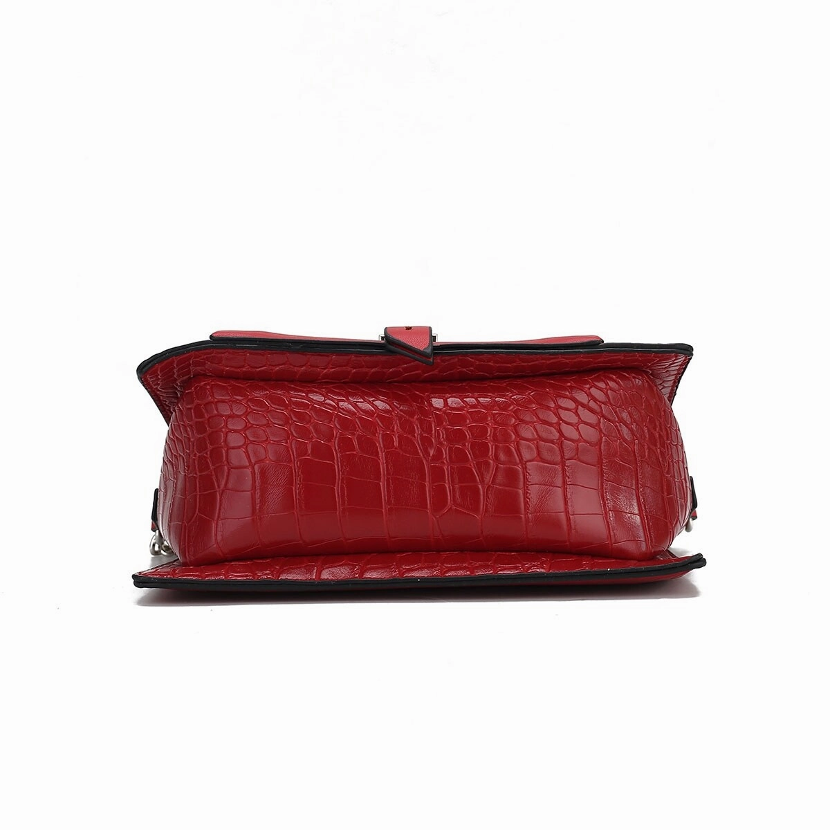 MKF Collection Hope Faux Crocodile Embossed Vegan Leather Women's Shoulder Bag by Mia K.