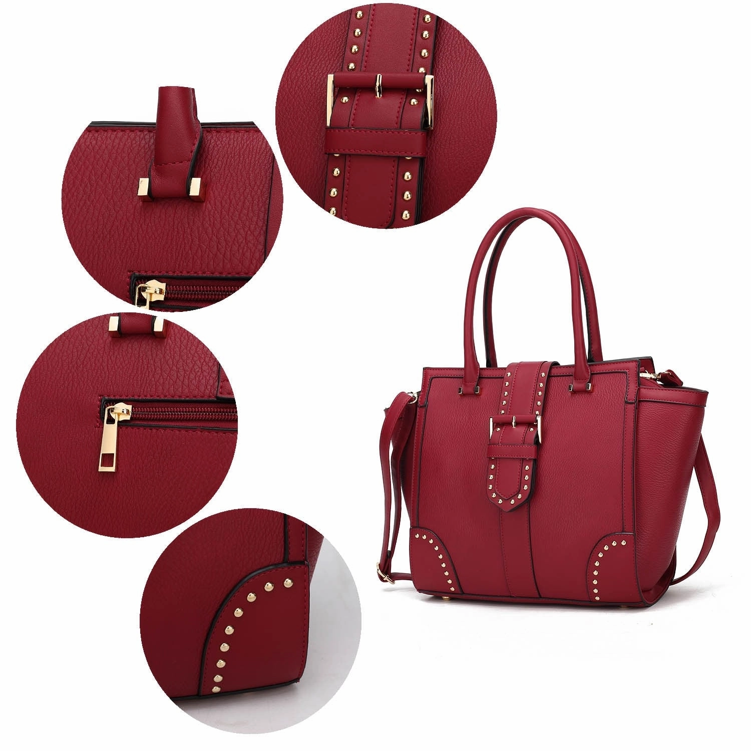 MKF Collection Ilana Satchel Bag by Mia K.