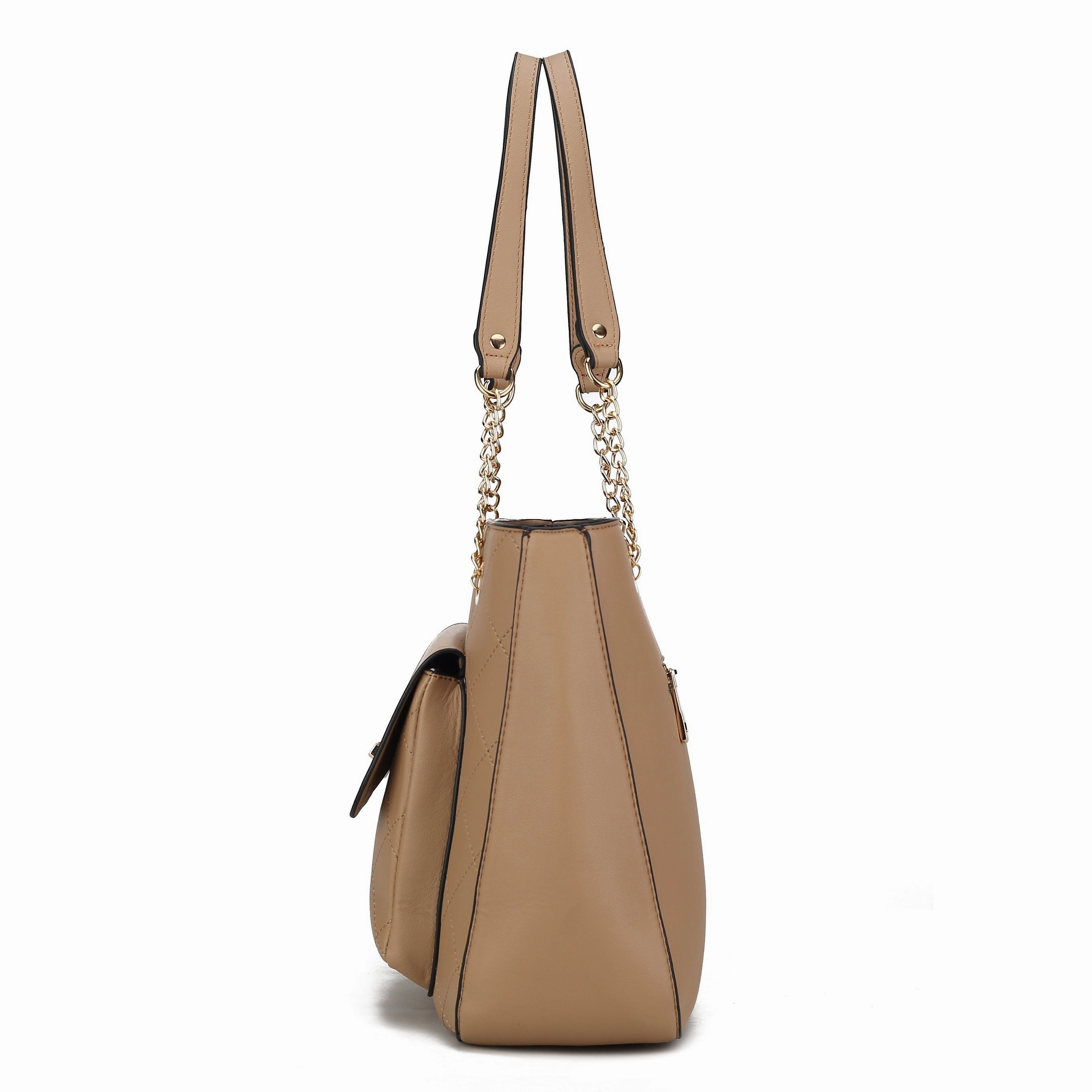 MKF Collection Jenna Shoulder Bag by Mia k and Wallet- 2 pieces