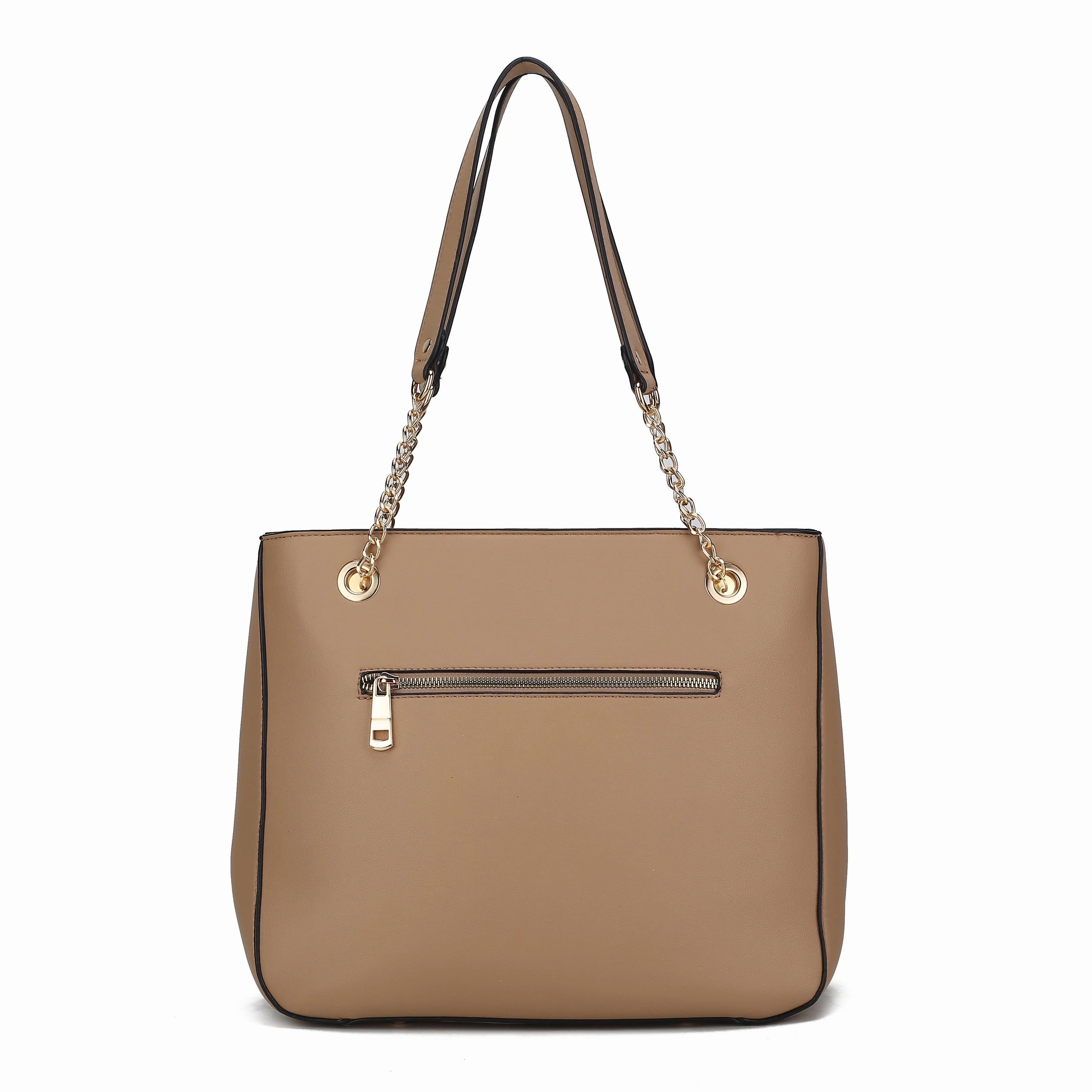 MKF Collection Jenna Shoulder Bag by Mia k and Wallet- 2 pieces