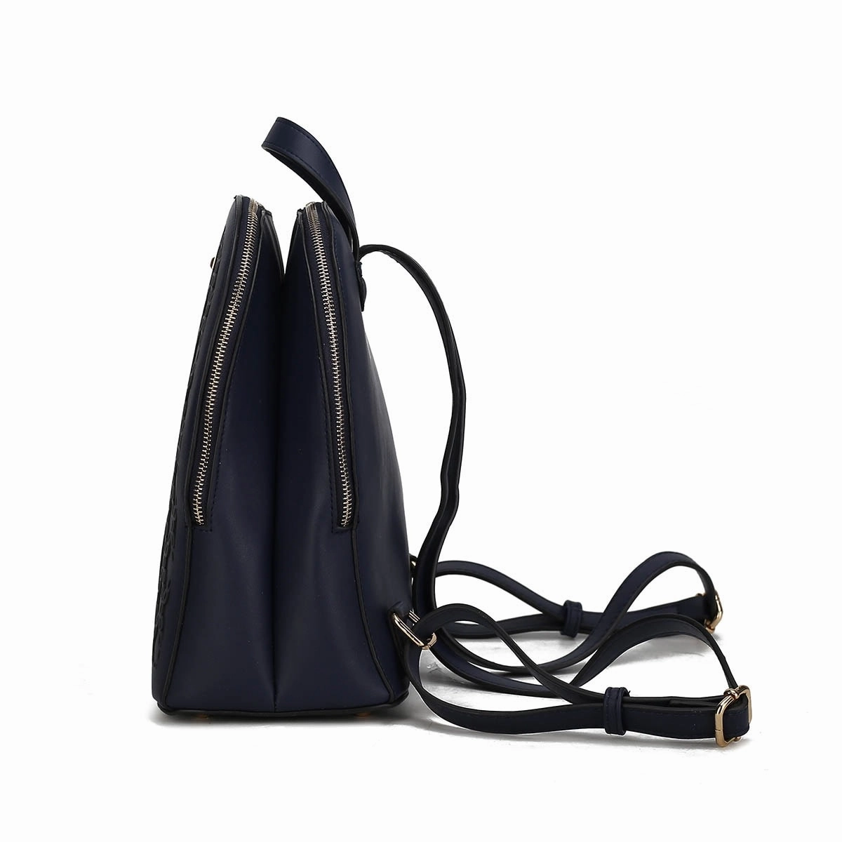 MKF Collection Sloane Vegan Leather Multi-Compartment Backpack by Mia K.