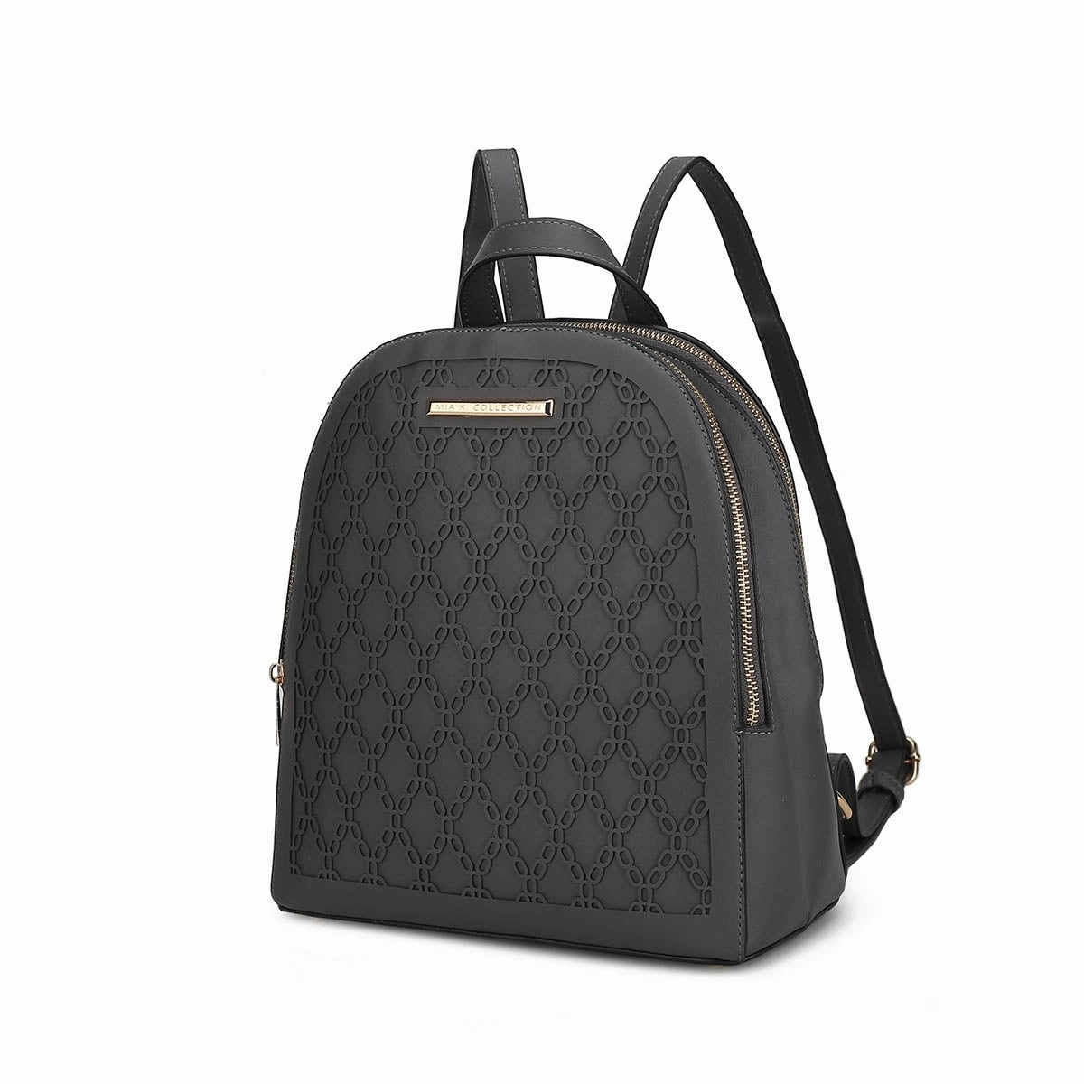 MKF Collection Sloane Vegan Leather Multi-Compartment Backpack by Mia K.