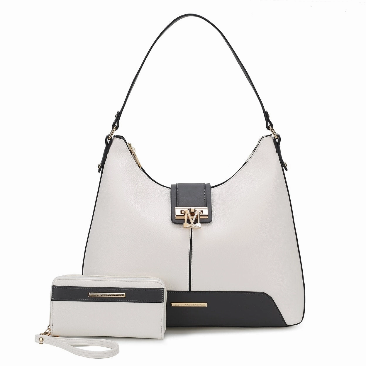 Mkfcollection Graciela Hobo Bag And Set Vegan Leather Designer Handbag