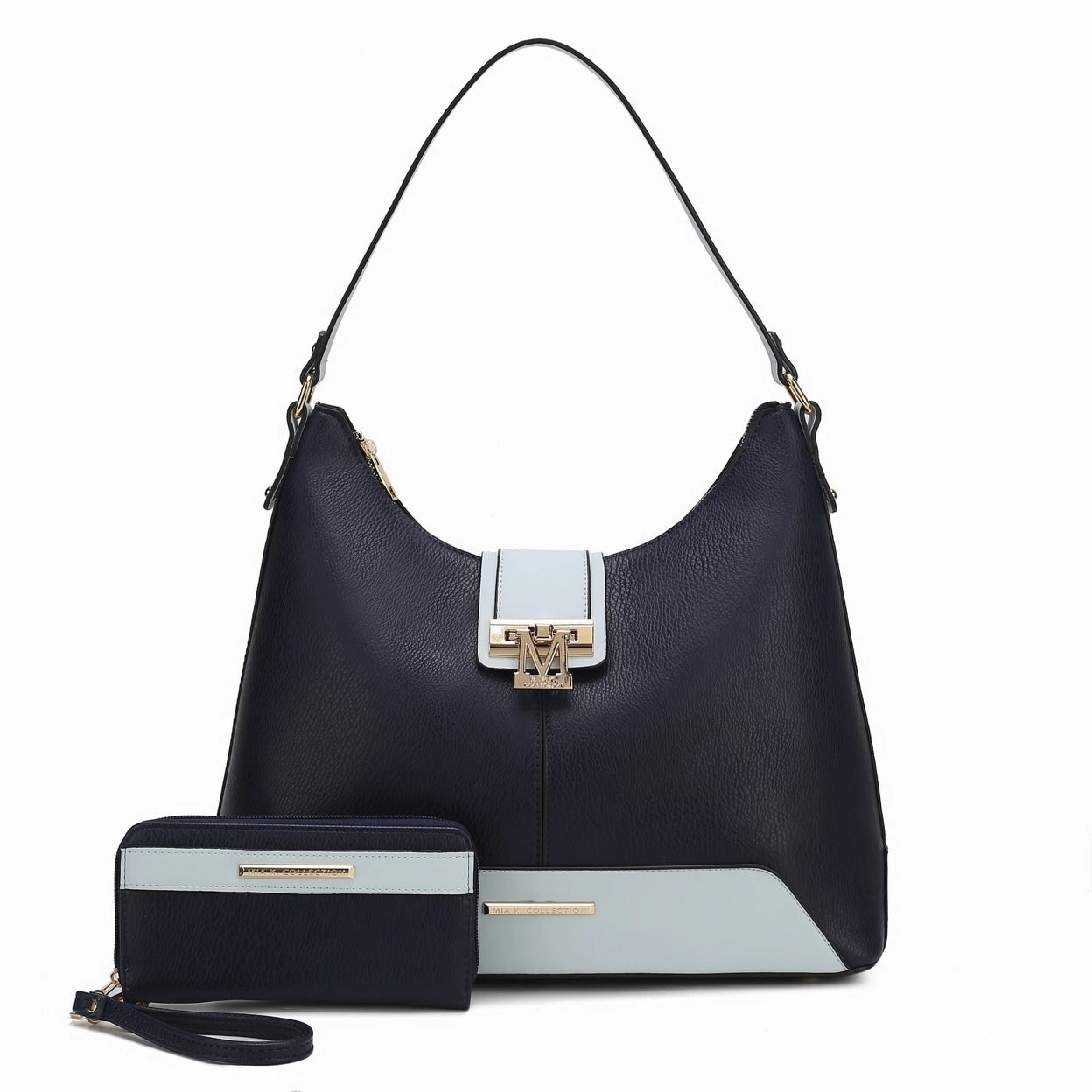 Mkfcollection Graciela Hobo Bag And Set Vegan Leather Designer Handbag