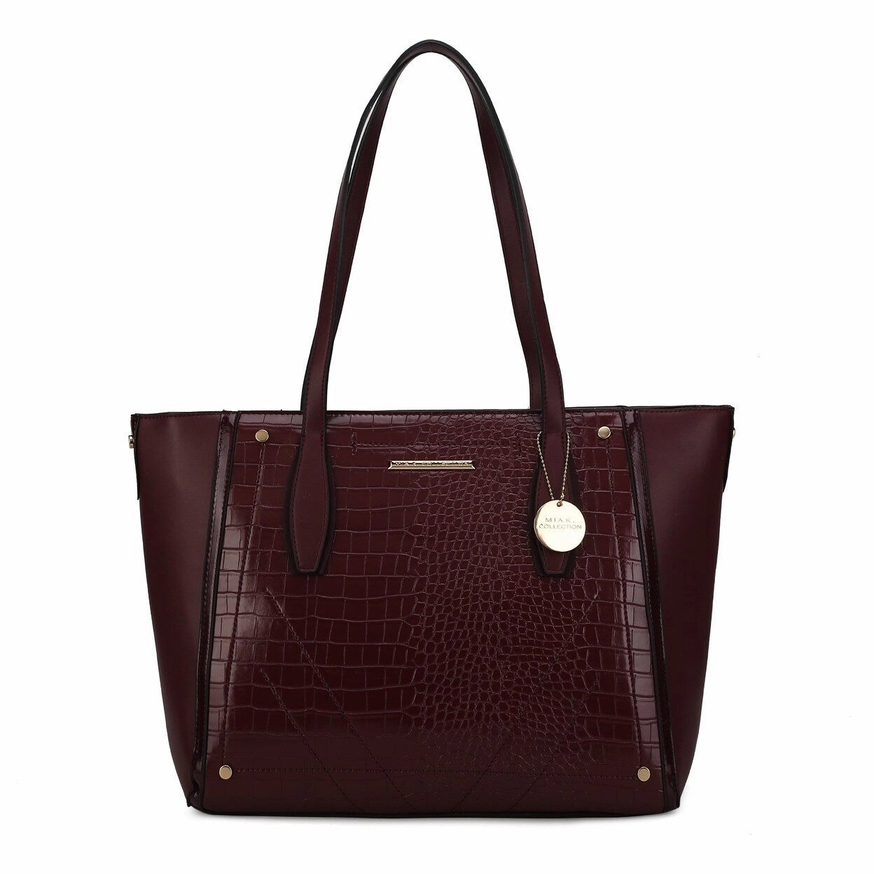 Mkfcollection Robin Tote Bag Vegan Leather Designer Handbag