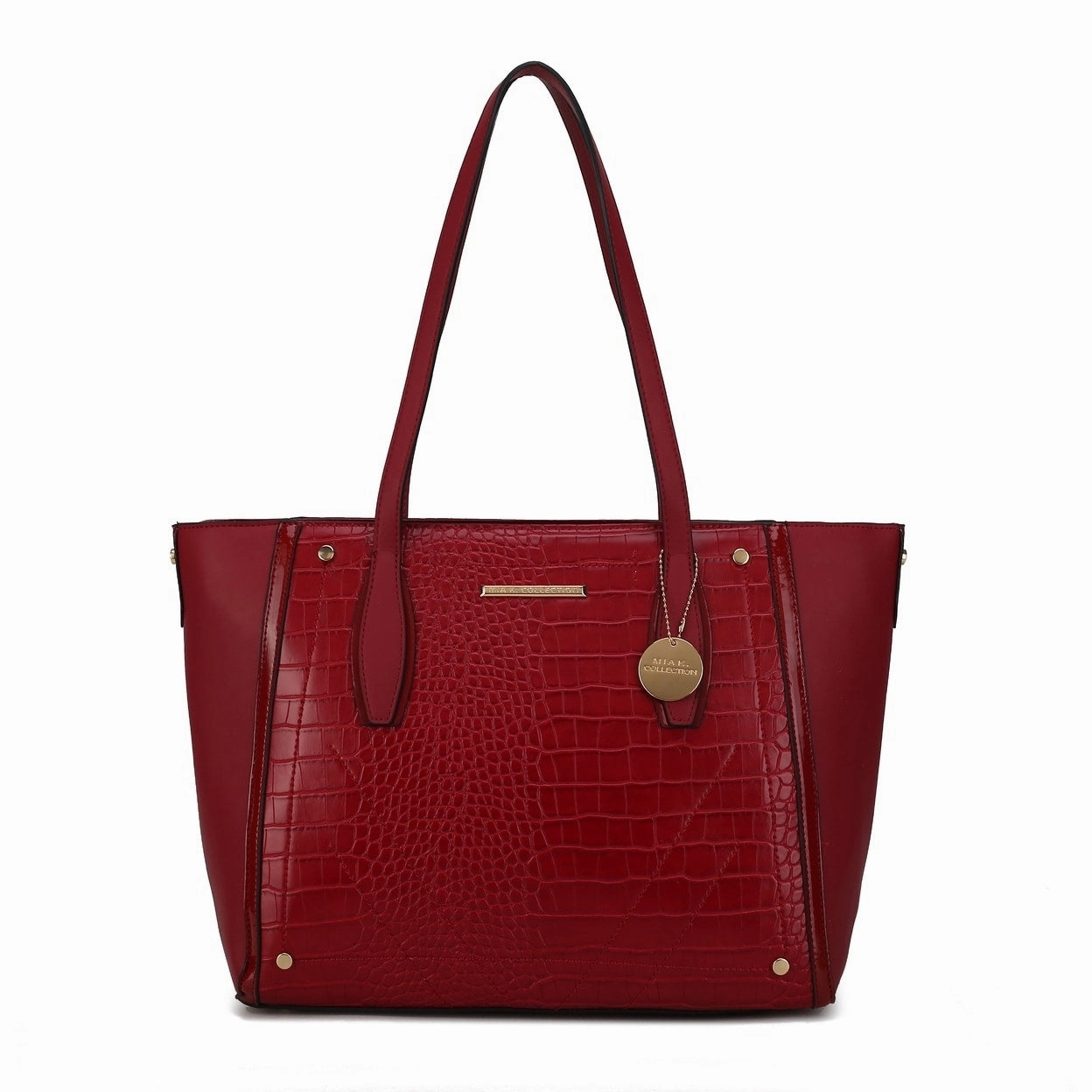 Mkfcollection Robin Tote Bag Vegan Leather Designer Handbag
