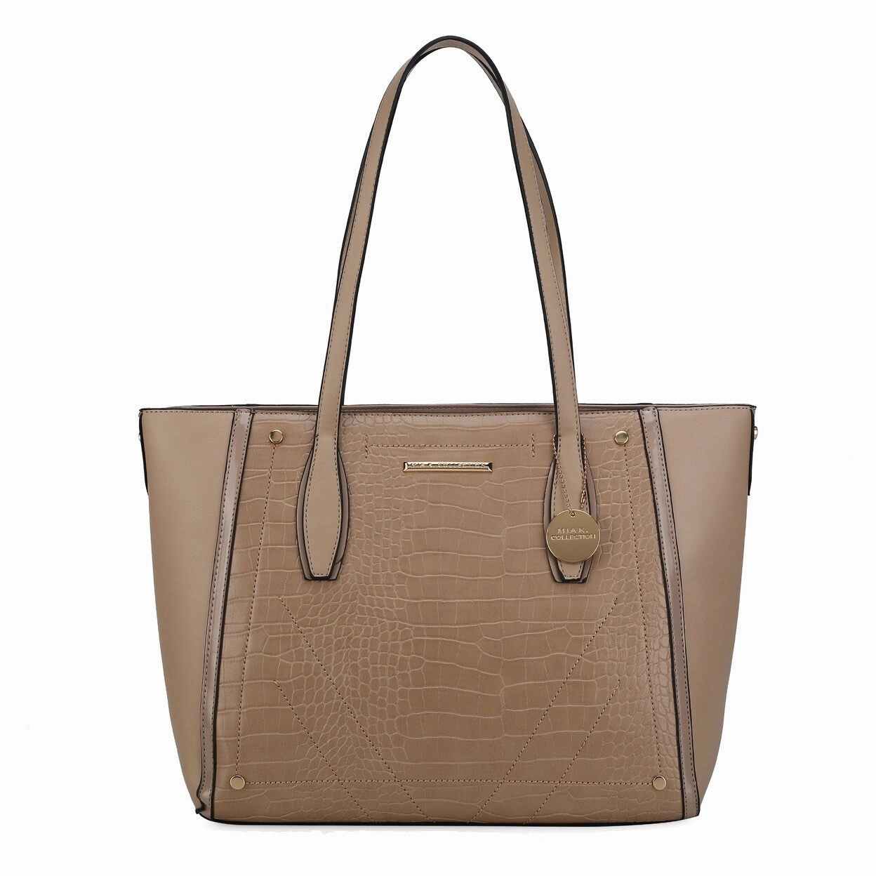 Mkfcollection Robin Tote Bag Vegan Leather Designer Handbag
