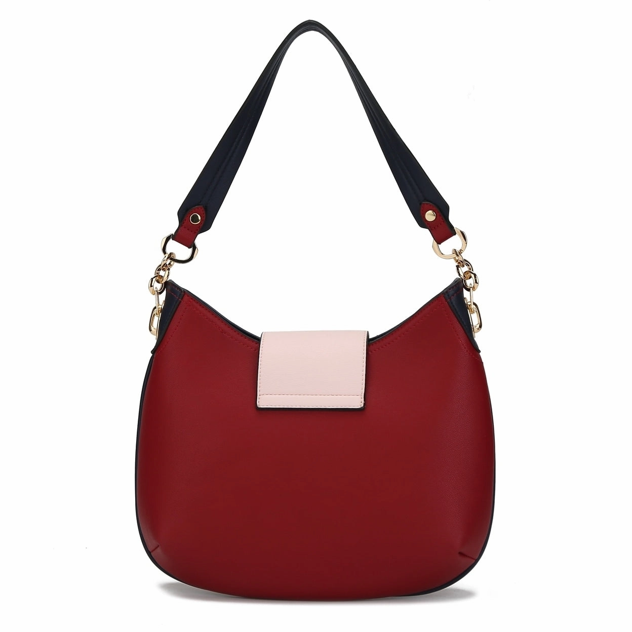 Mkfcollection Torri Hobo Bag And Wallet Set Vegan Leather Designer Handbag