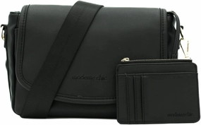 Modern Chic Crossbody Bag for Women - The Signature Crossbody Purse, Vegan Leather Sling Bag with Matching Wallet & Key Fob