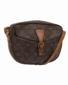 Monogram Canvas Jeune Fille MM Shoulder Bag with Adjustable Strap