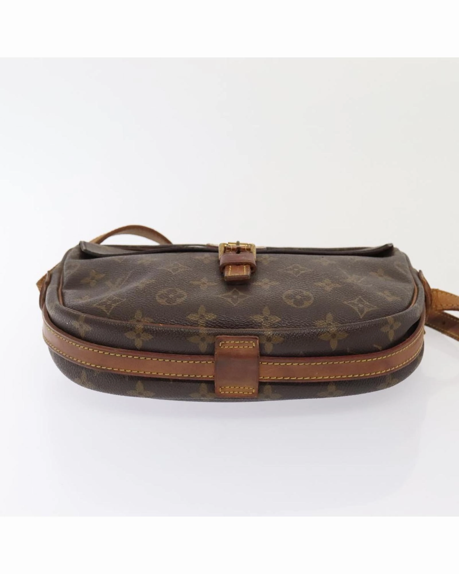 Monogram Canvas Jeune Fille MM Shoulder Bag with Adjustable Strap