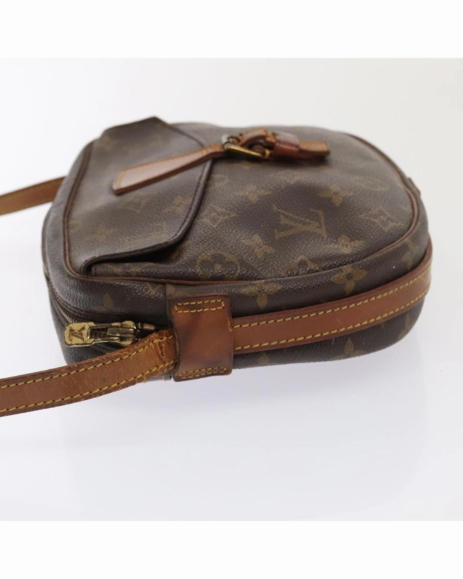 Monogram Canvas Jeune Fille MM Shoulder Bag with Adjustable Strap