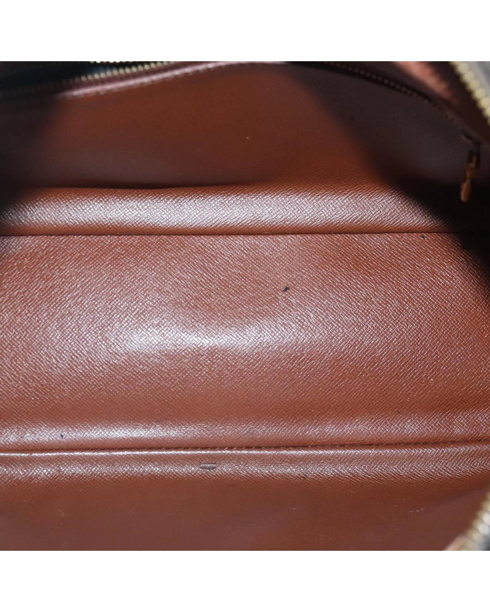 Monogram Canvas Shoulder Bag with Adjustable Strap