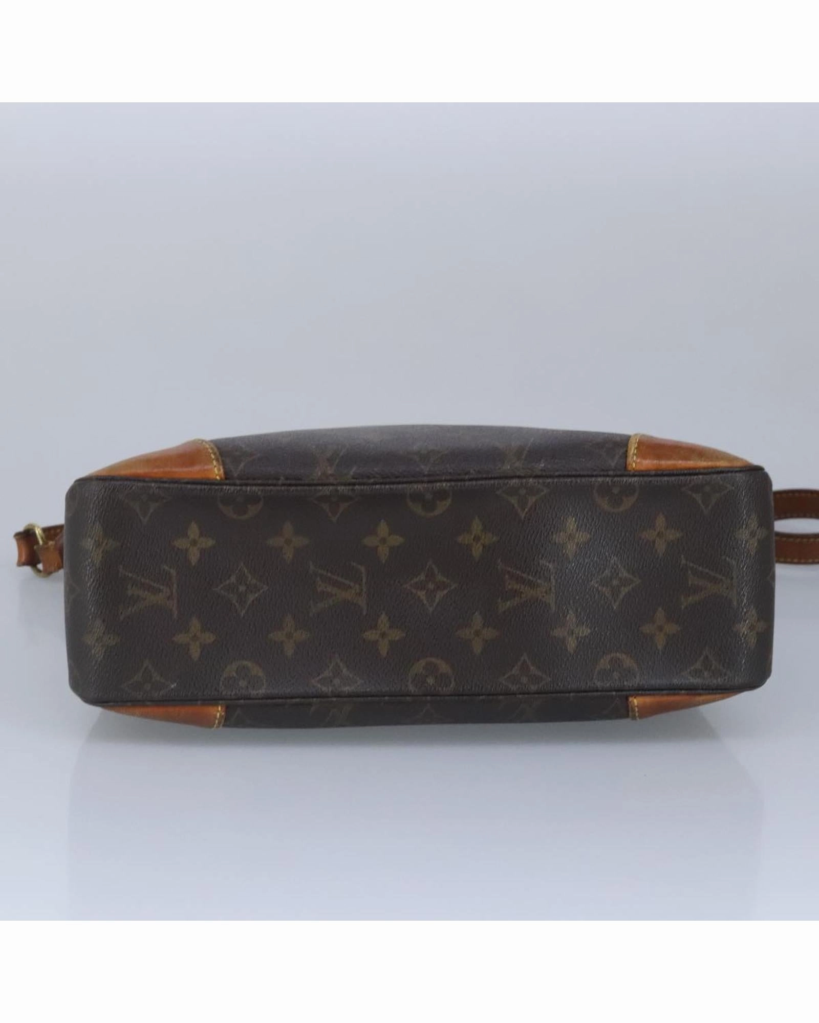 Monogram Canvas Shoulder Bag with Adjustable Strap