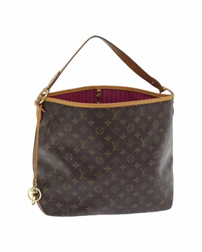 Monogram Delightful PM Shoulder Bag with  Detailing
