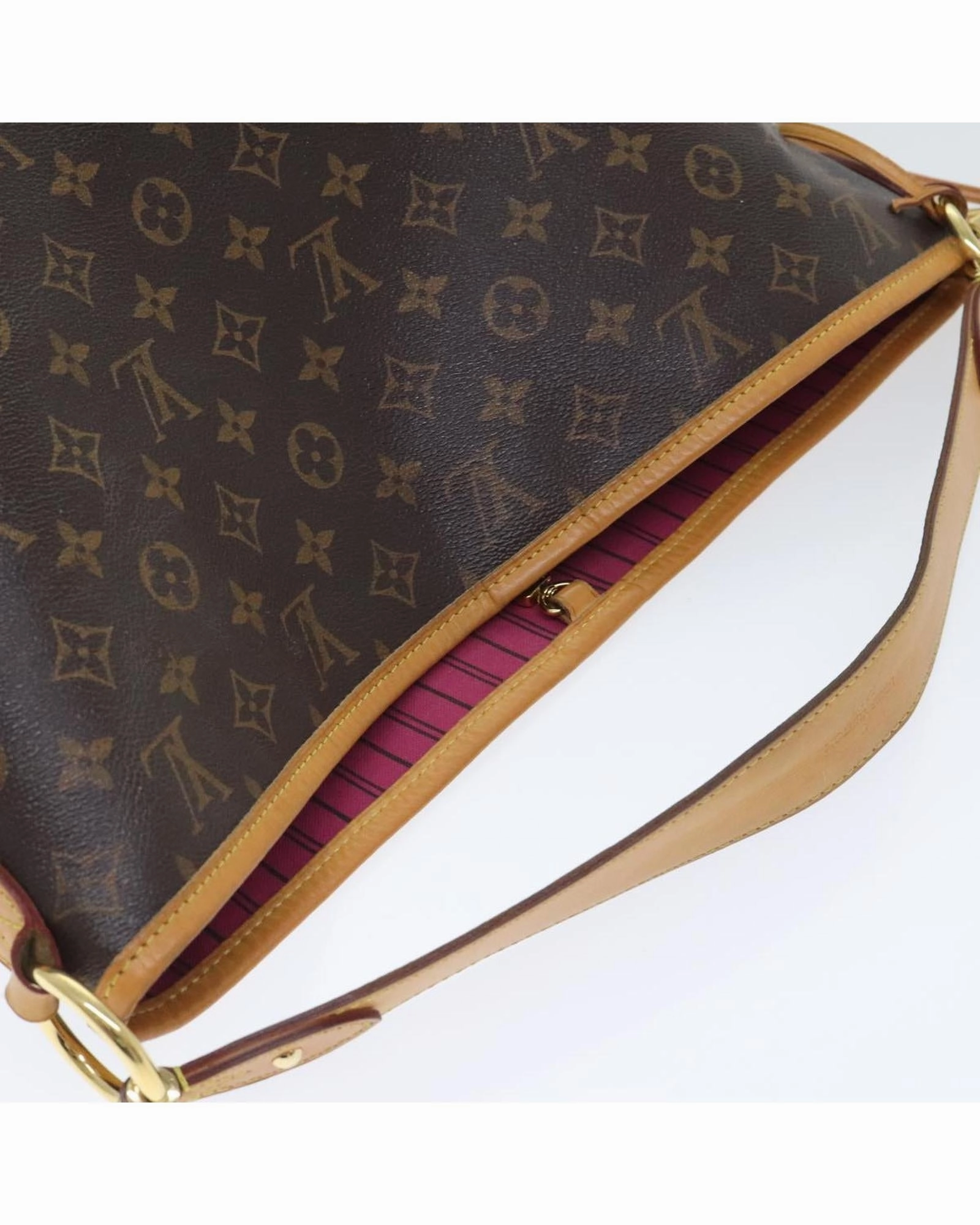 Monogram Delightful PM Shoulder Bag with  Detailing