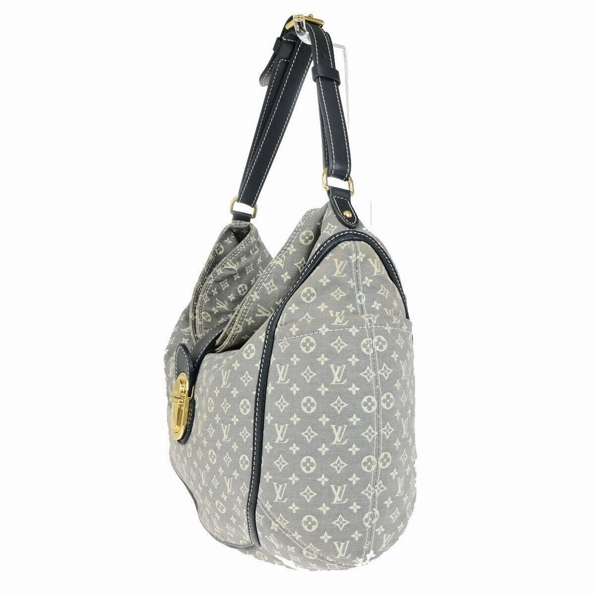 Monogram Denim Speedy Shoulder Bag